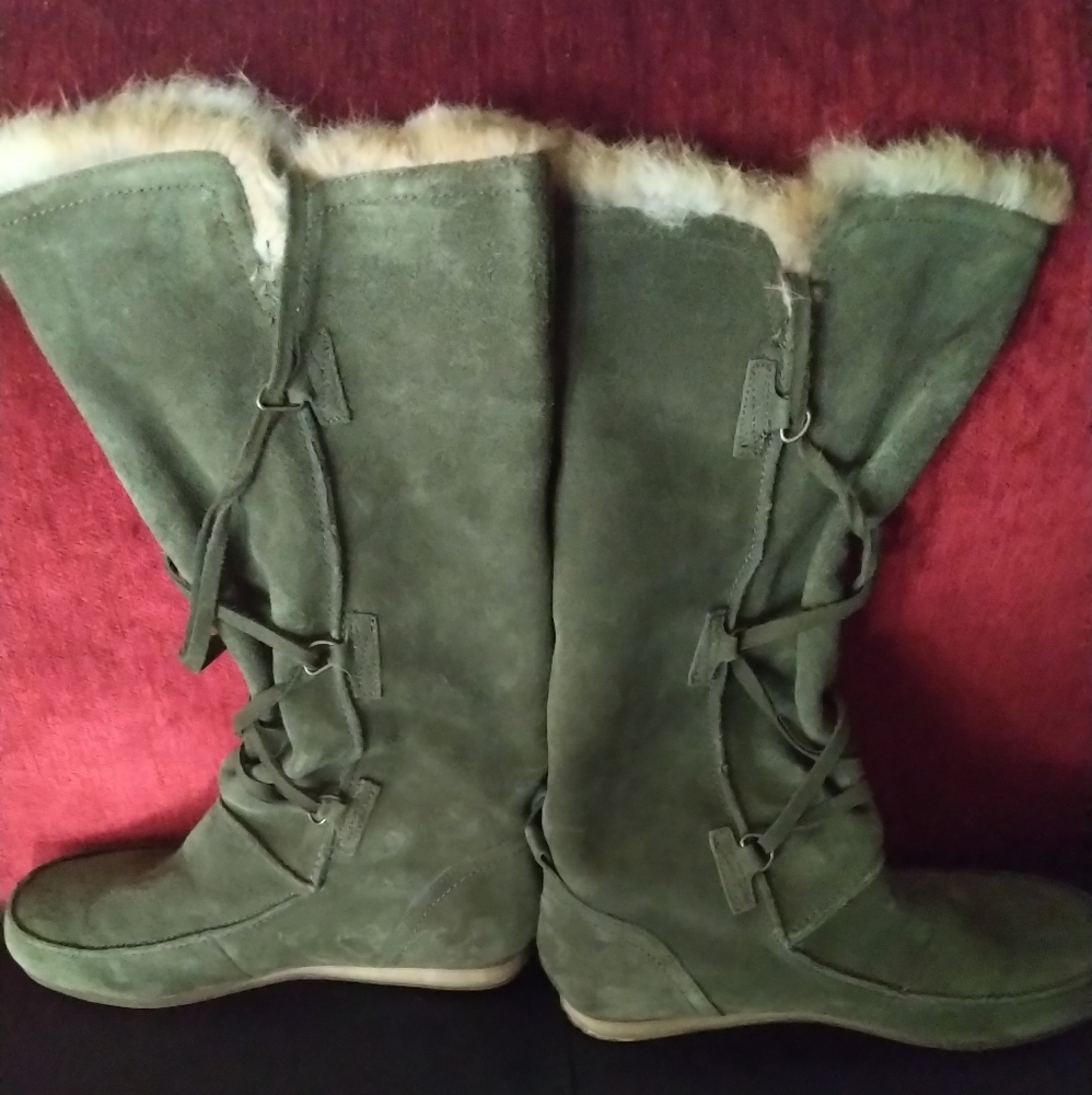 Skechers Soho Lab Faux Suede Moccasin Boots